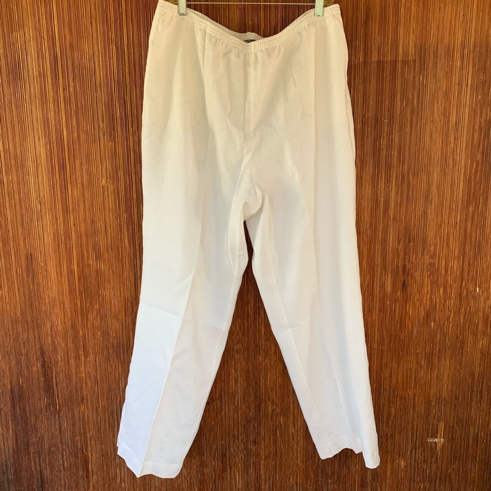 White Linen Pants